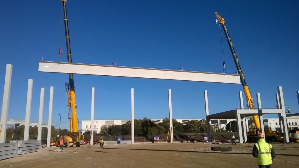 Las obras con prefabricado de hormigón registran un buen primer cuatrimestre de 2025, según Andece