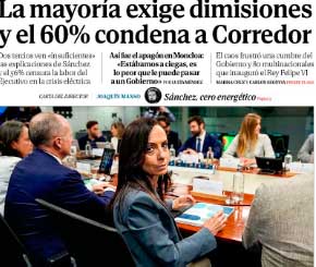 La mayor ola hasta ahora de rechazo y de indignación a la gestión de Sánchez en La Moncloa