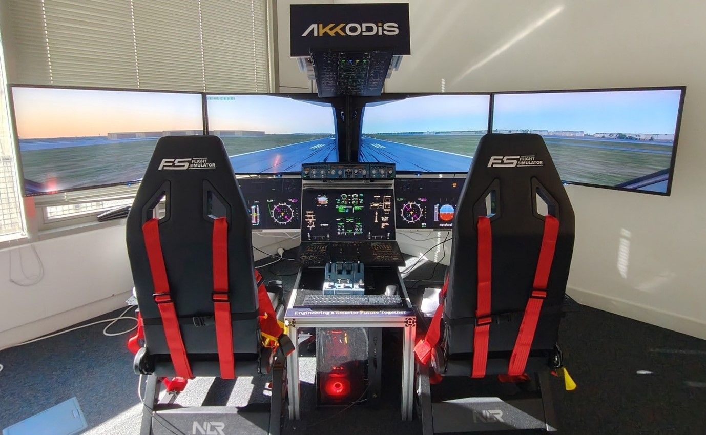 Akkodis impulsa la ingeniería aeroespacial con un simulador de última generación que se presentará en FEINDEF 2025 Akkodis impulsa la ingeniería aeroespacial con un simulador de última generación que se presentará en FEINDEF 2025