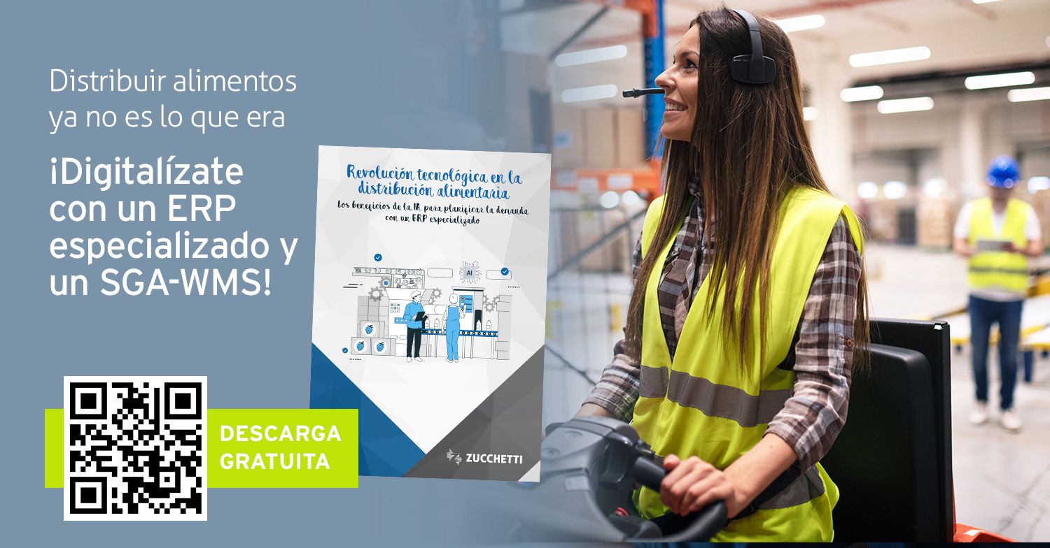 Zucchetti Spain lanza una guía clave para modernizar la distribución alimentaria a través del ERP y SGA-WMS