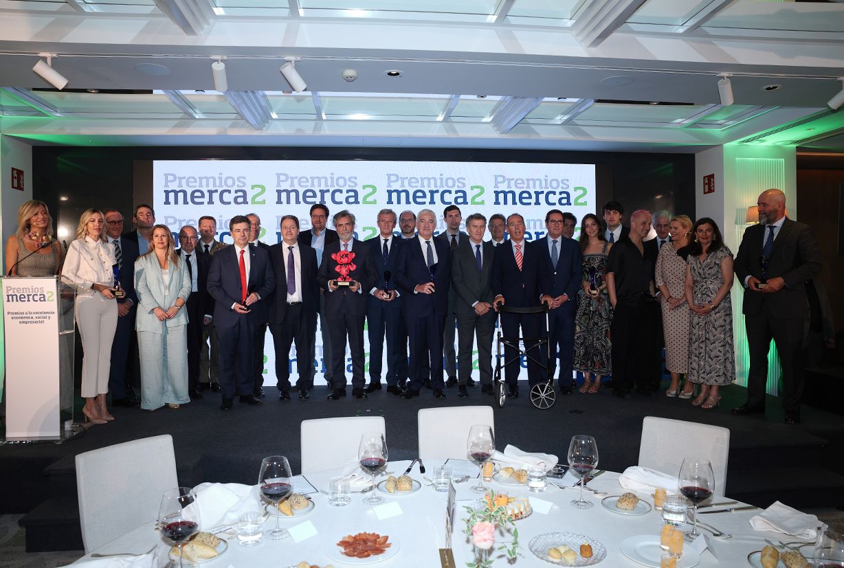 Merca2 celebra la excelencia empresarial y social en la sexta edición de sus premios