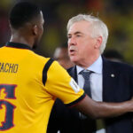 Carlo Ancelotti debuta con Brasil y se estrella contra el Ecuador de William Pacho