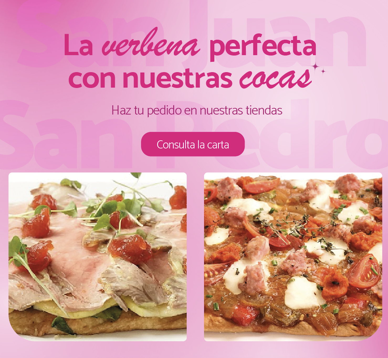 Sant Joan, Sant Pere y las fiestas mayores sin cocinar con los aperitivos de Teca Sàbat Sant Joan, Sant Pere y las fiestas mayores sin cocinar con los aperitivos de Teca Sàbat
