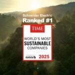 Schneider Electric reconocida como la empresa más sostenible del mundo por TIME y Statista