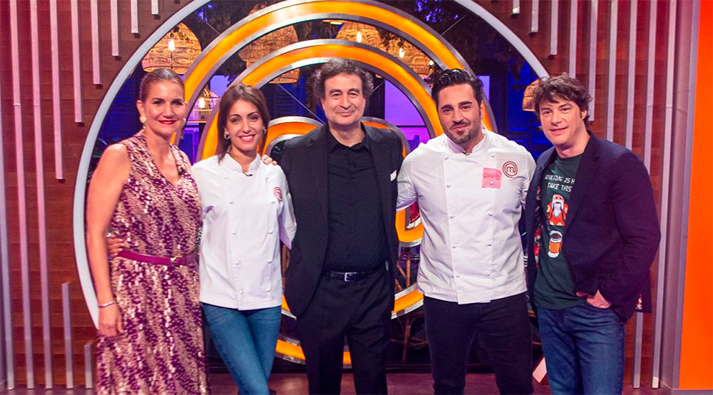 El viaje gastronómico de Hiba Abouk y David Bustamante en MasterChef