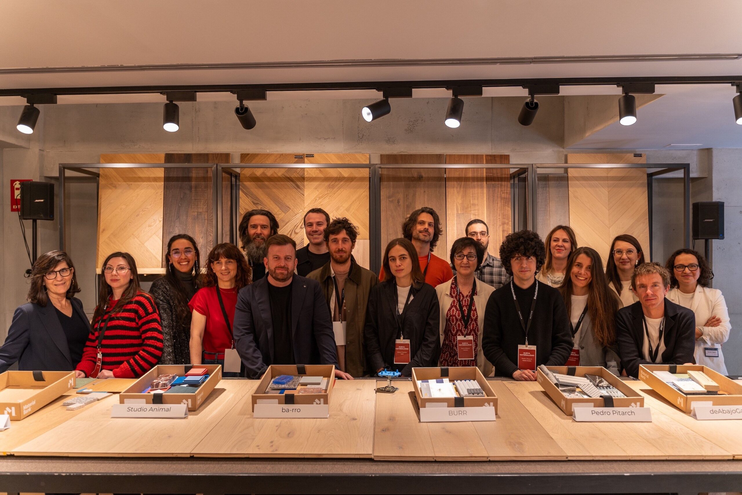 Matter y Material Bank reúnen a siete estudios emergentes para definir la nueva materialidad en arquitectura