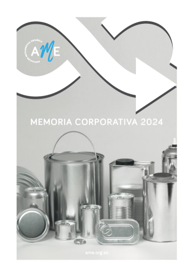 La Asociación Metalgráfica Española publica su Memoria Corporativa 2024