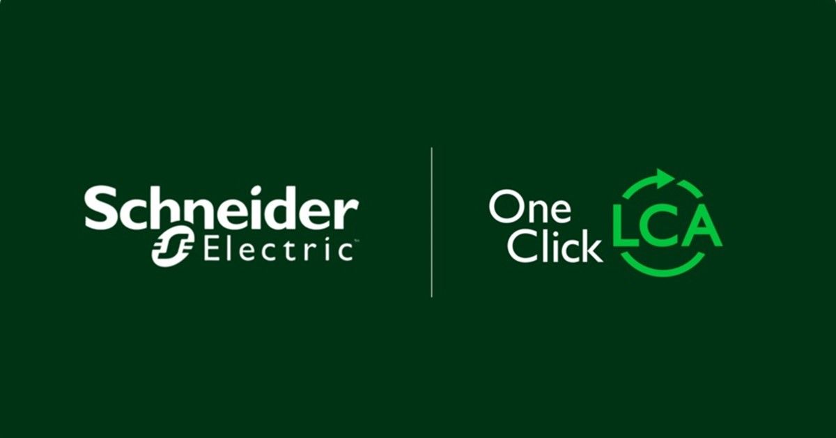 Schneider Electric impulsa la descarbonización de sus clientes gracias a su alianza con One Click LCA