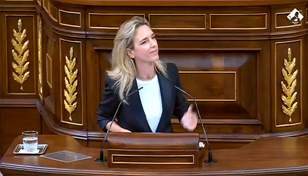 Cayetana Álvarez de Toledo podría asumir la moción de censura para abrir el escenario de elecciones