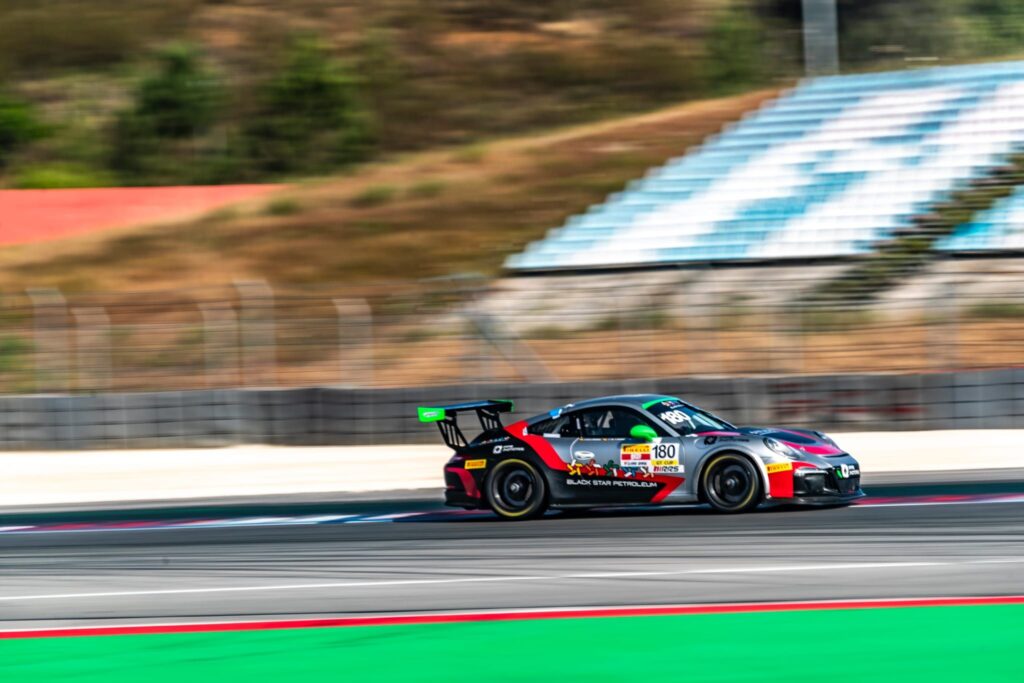 La escudería Black Star Petroleum sube al podio en Portimão y acelera rumbo a la Porsche Mobil 1 Supercup