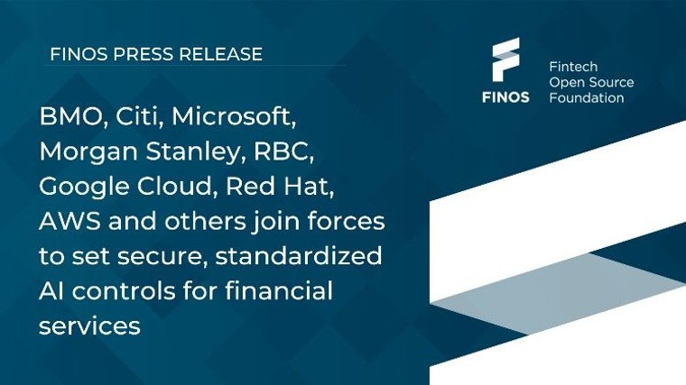 Instituciones financieras mundiales y líderes tecnológicos colaboran en FINOS