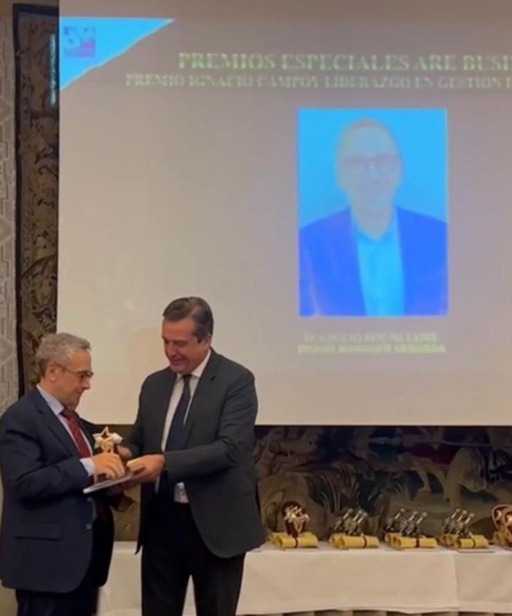 Entrega del premio “Ignacio Campoy” que destaca a figuras empresariales con capacidad de transformación y liderazgo ético