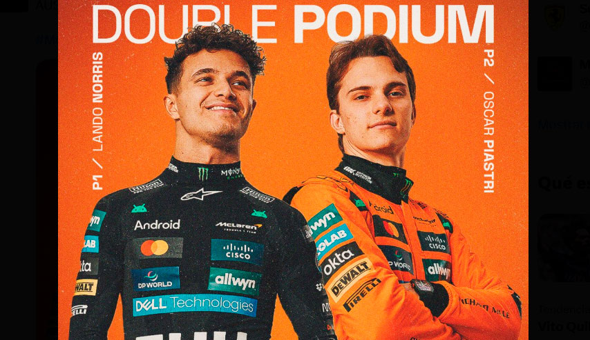 Lando Norris y Oscar Piastri arrasaron en Austria tras lucha brutal y desmedida Lando Norris y Oscar Piastri arrasaron en Austria tras lucha brutal y desmedida