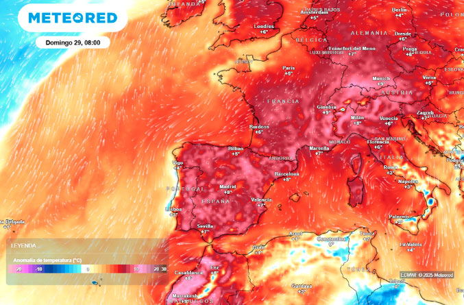 Temperaturas de hasta 45 ºC y noches tórridas en una ola de calor en la que podrían caer varios récords Temperaturas de hasta 45 ºC y noches tórridas en una ola de calor en la que podrían caer varios récords