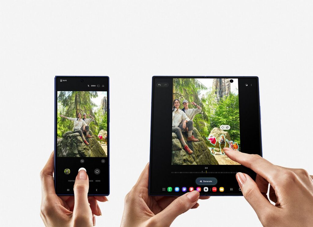 Samsung presenta su nueva generación de dispositivos plegables inteligentes Galaxy Z Fold7 y Galaxy Z Flip7