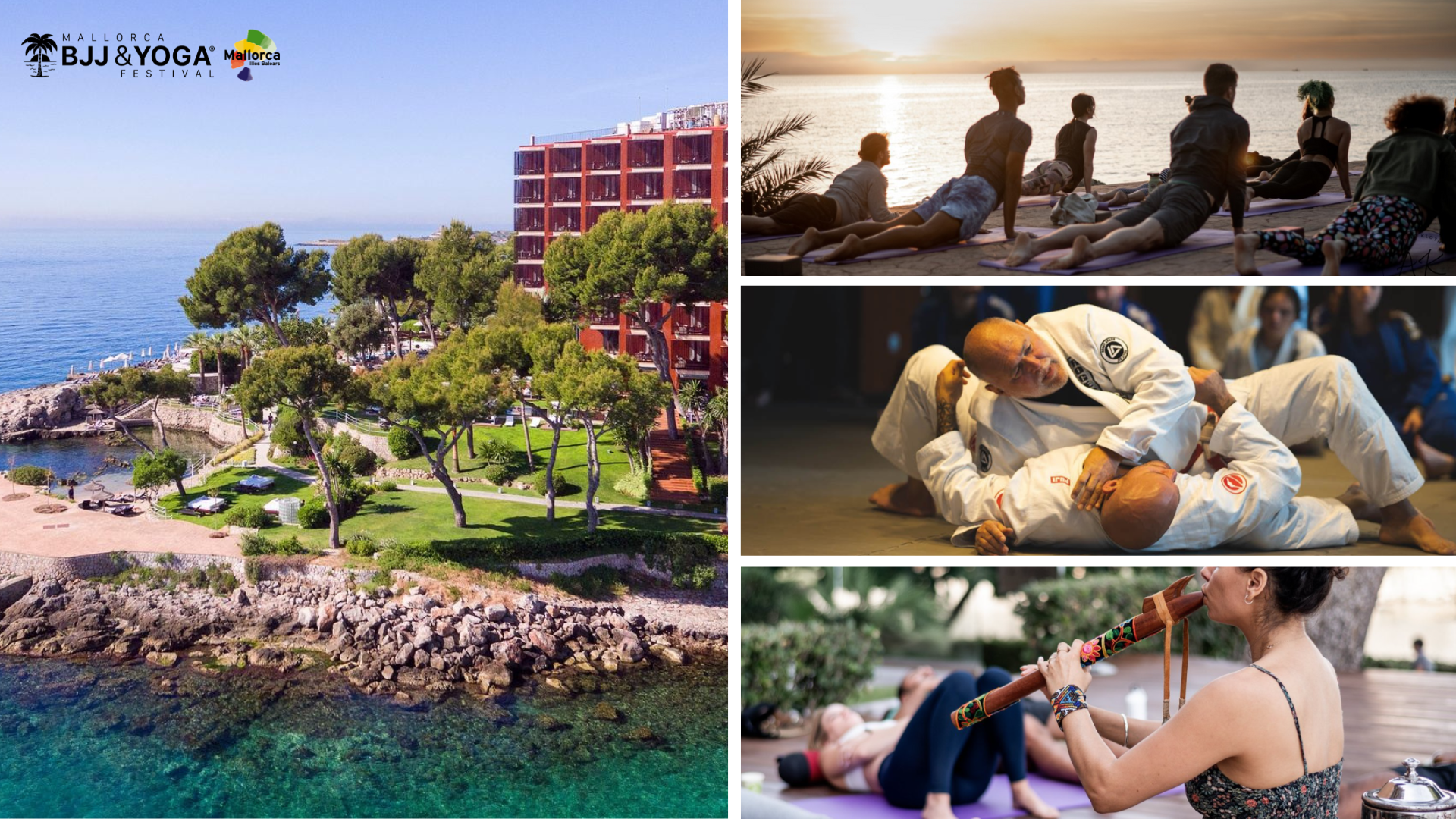 Vuelve del 22 al 27 de octubre el Mallorca BJJ and Yoga Festival