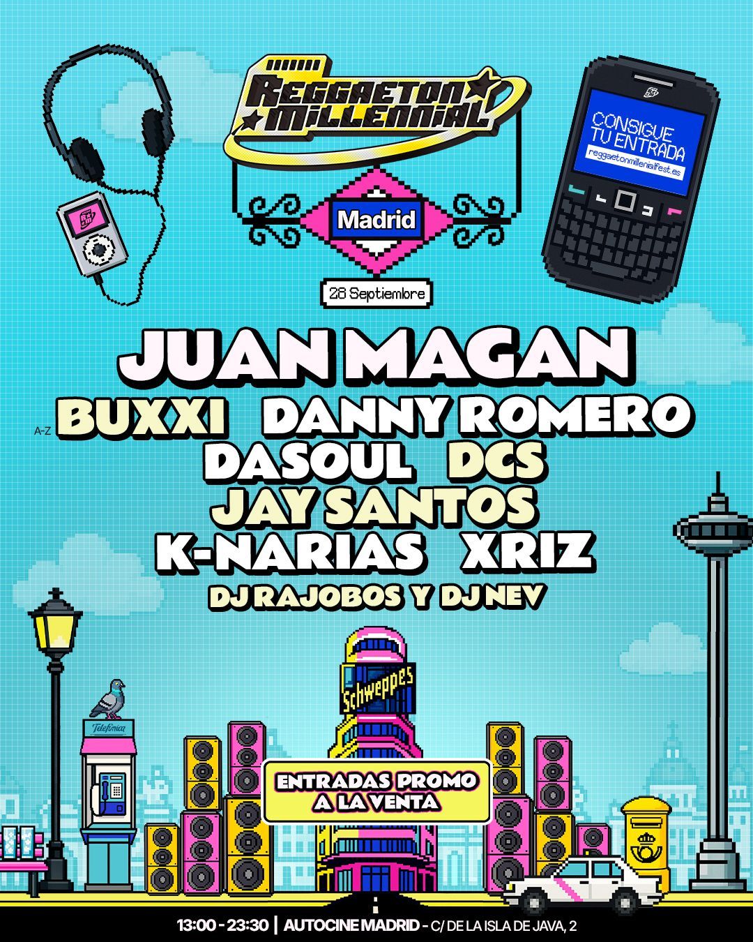El festival Reggaeton Millennial Fest llega a Madrid tras el éxito de la primera edición en Alicante