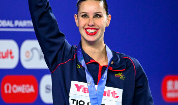 Iris Tió hace historia en los mundiales de natación de Singapur 