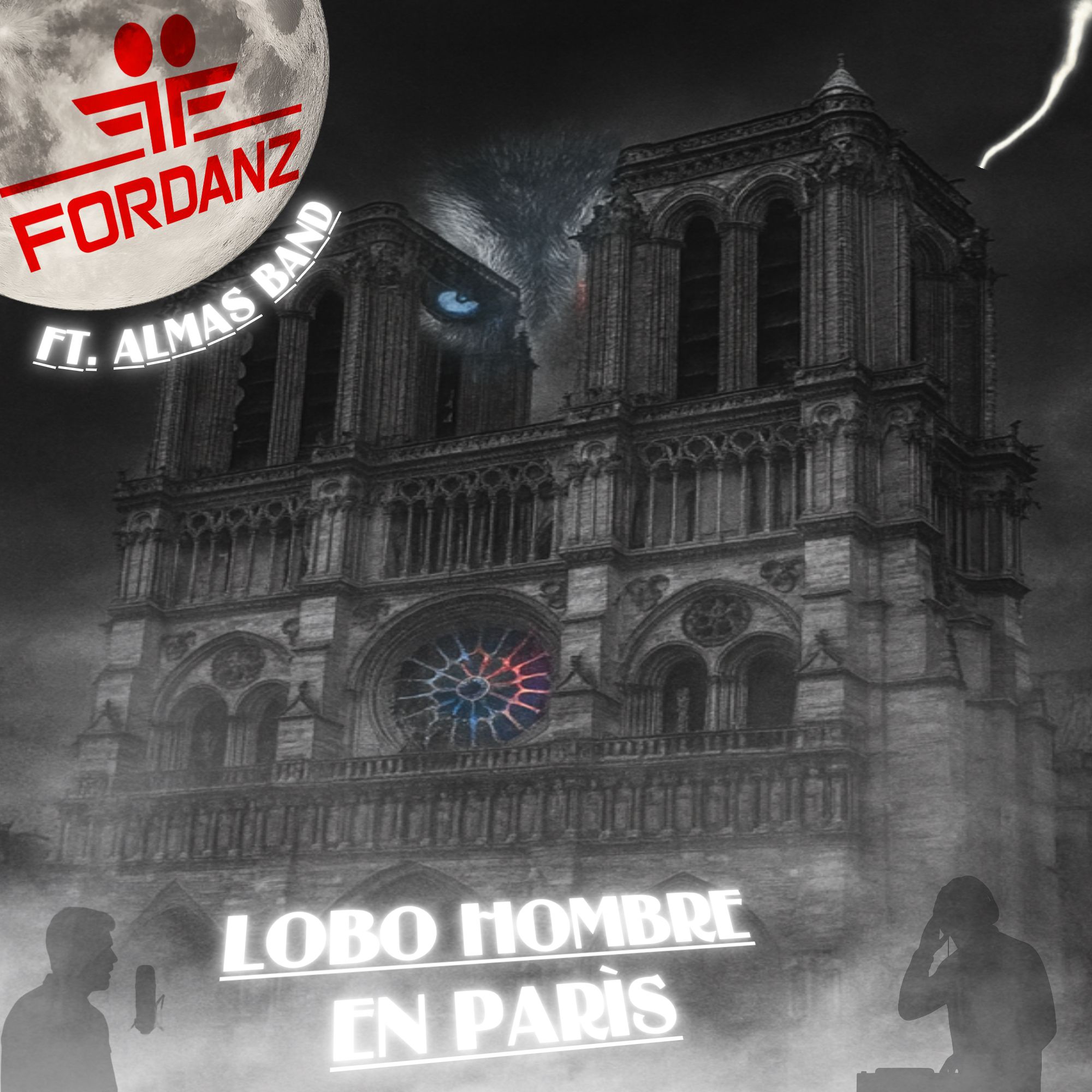 Fordanz y ALMAS BAND reviven la leyenda de “Lobo Hombre en París” con un toque electrónico único