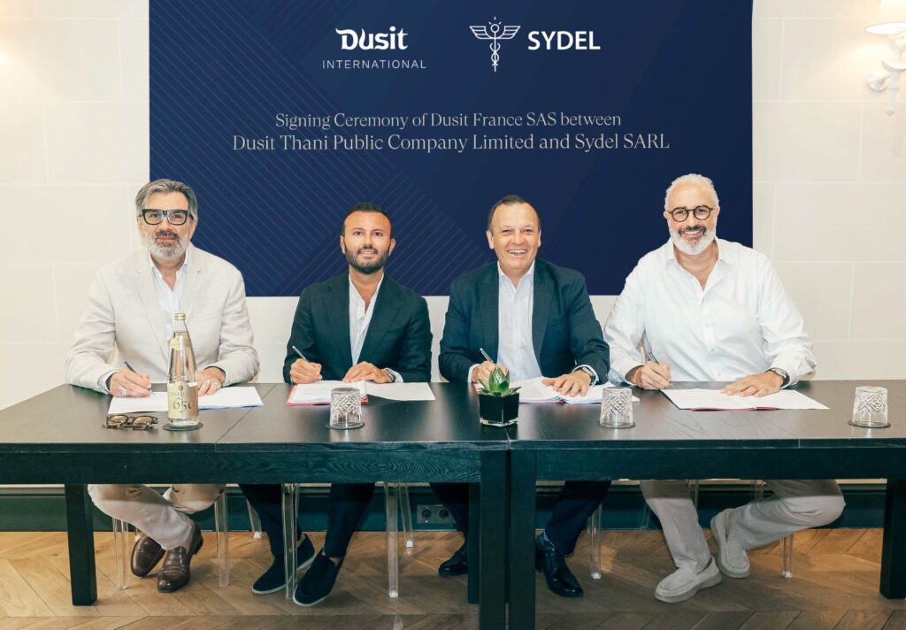Dusit International firma una alianza estratégica para el desarrollo hotelero en Francia
