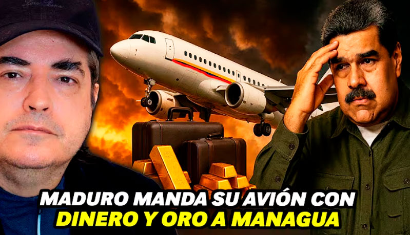 Maduro ha contactado con Daniel Ortega y Rosario Murillo para su exilio en Nicaragua Maduro ha contactado con Daniel Ortega y Rosario Murillo para su exilio en Nicaragua