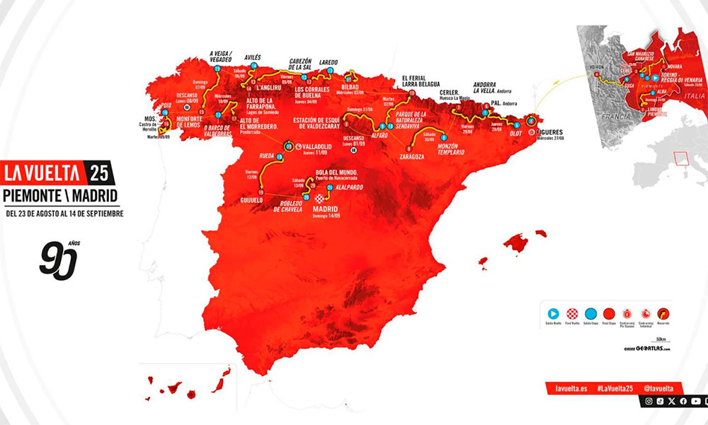 Comienza en Turín La Vuelta Ciclista a España en plena preocupación por los terroríficos incendios Comienza en Turín La Vuelta Ciclista a España en plena preocupación por los terroríficos incendios