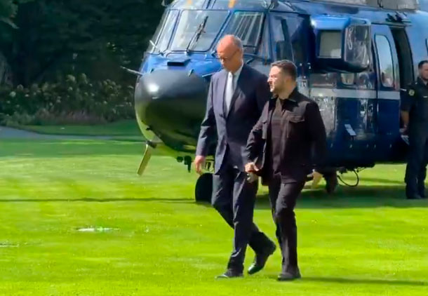 Merz, Starmer, Macron y Von der Leyen, las líneas rojas a Trump de respeto a Zelenski