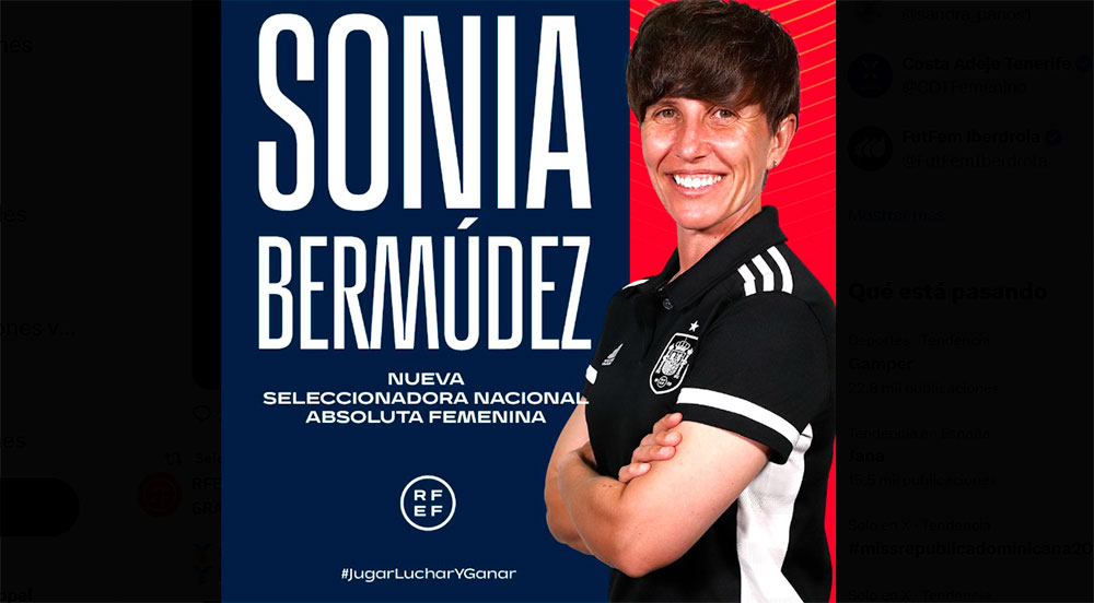 Montse Tomé deja la selección “feliz y en paz” y la RFEF pasa el testigo a Sonia Bermúdez Montse Tomé deja la selección “feliz y en paz” y la RFEF pasa el testigo a Sonia Bermúdez