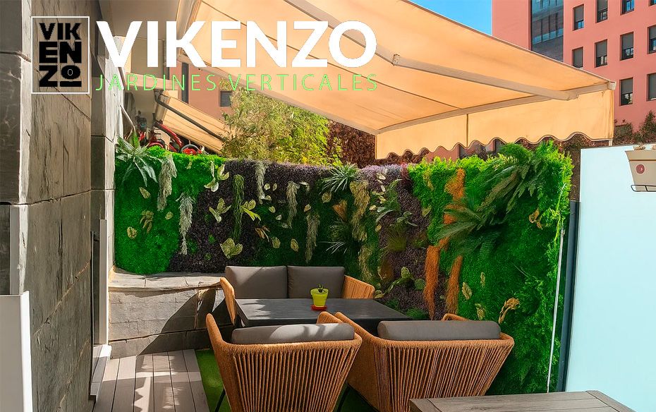 VIKENZO NATURE presenta las últimas tendencias en jardines verticales artificiales para interiores y exteriores