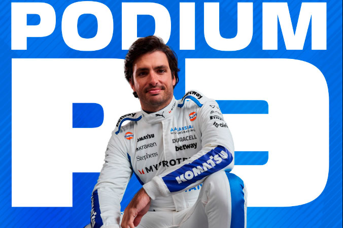 Lección de ritmo, inteligencia en pista y superación en Bakú de Carlos Sainz Lección de ritmo, inteligencia en pista y superación en Bakú de Carlos Sainz