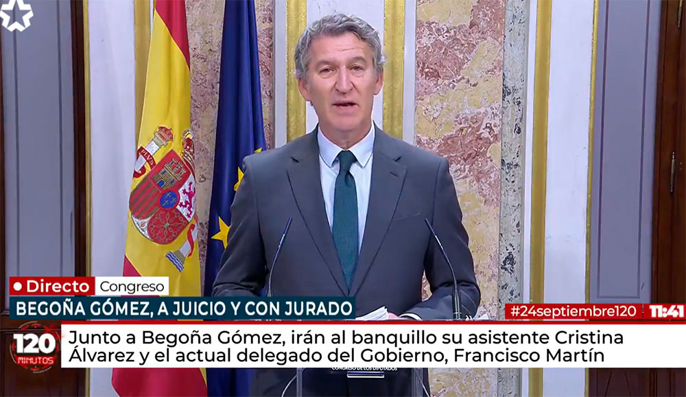 Feijóo ve insoportable la situación de Sánchez y se pregunta por qué los socios le sostienen