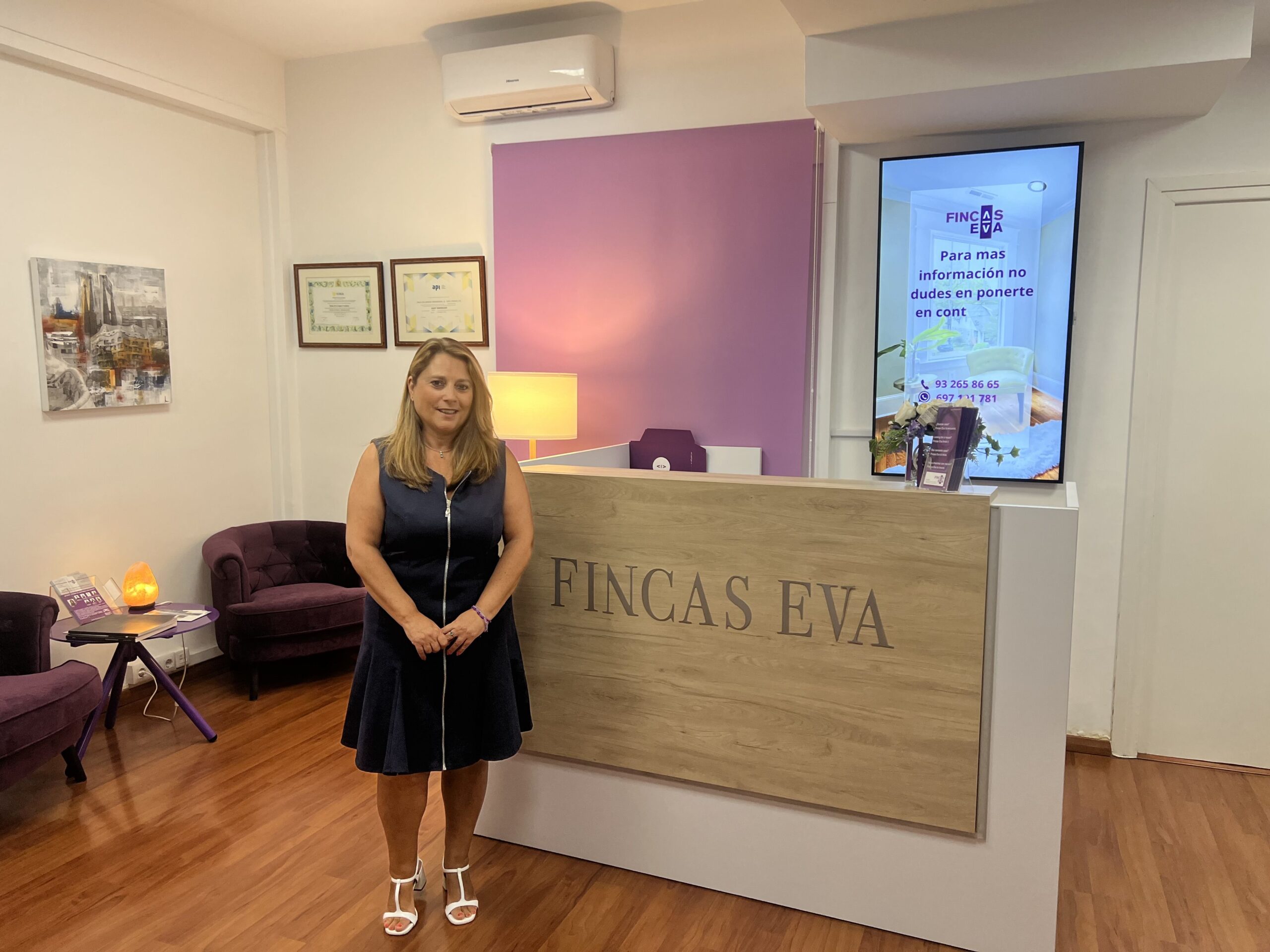 Fincas Eva inaugura sede en Madrid para captar nuevas oportunidades fuera de Cataluña Fincas Eva inaugura sede en Madrid para captar nuevas oportunidades fuera de Cataluña
