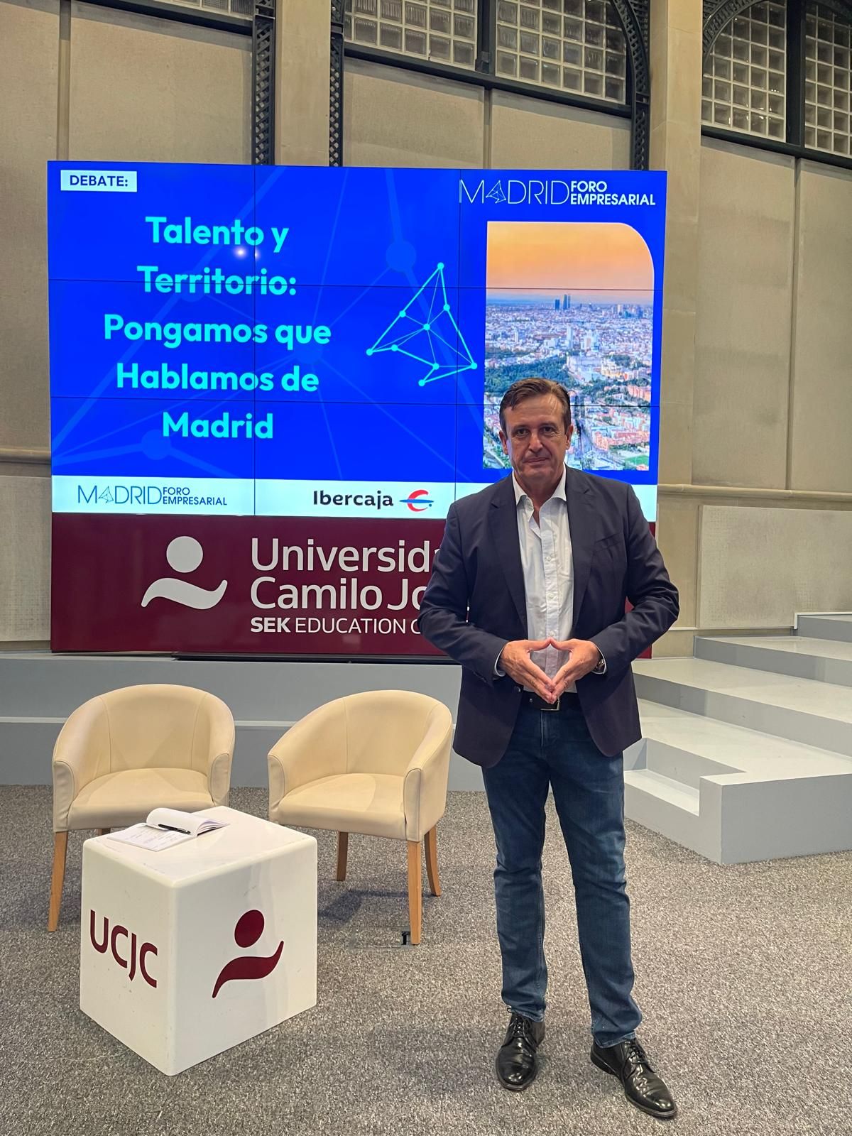 Formación Universitaria protagoniza la mesa redonda del evento Madrid Foro Empresarial sobre la visión del talento en la capital