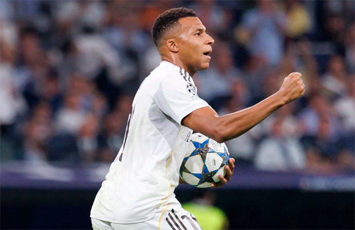 El hat-trick de Mbappé, y los goles de Camavinga y Brahim curan las heridas del derbi de Xabi Alonso El hat-trick de Mbappé, y los goles de Camavinga y Brahim curan las heridas del derbi de Xabi Alonso