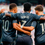 Los goles de Kylian Mbappé y Arda Güler, y Fran García y Asencio por Vinicius y Ceballos
