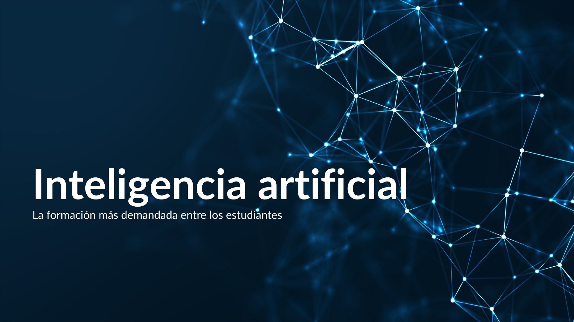 La formación en inteligencia artificial se consolida como una de las más demandadas entre los estudiantes