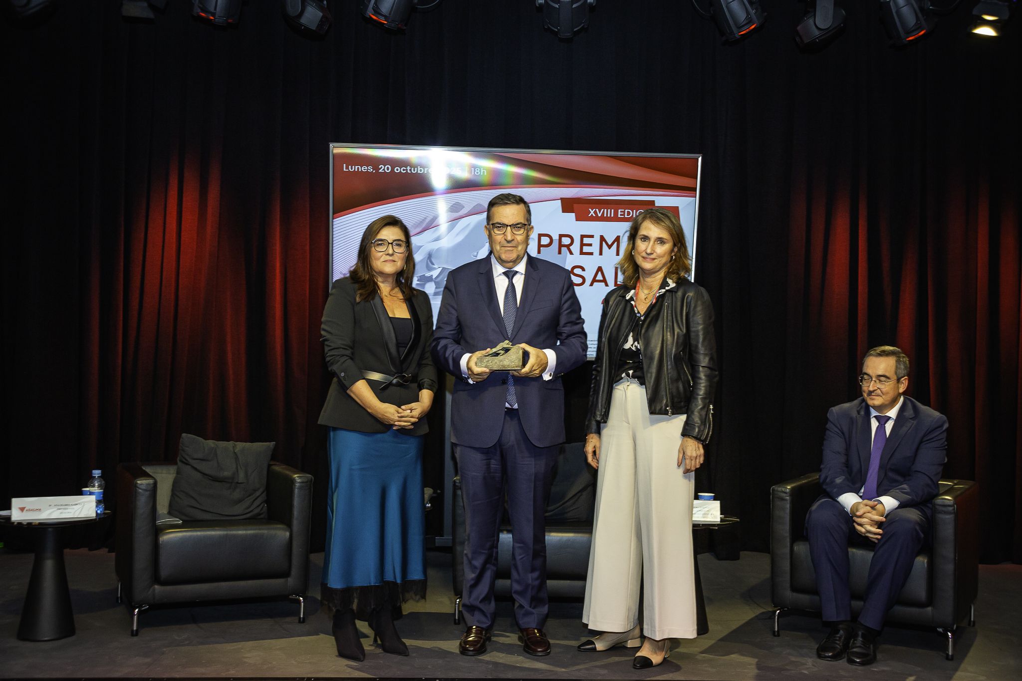 GSD celebra el reconocimiento de ASALMA a Carlos de la Higuera, presidente de honor de GSD y referente de la Economía Social