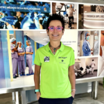 Idoia, la participante riojana del Reto Pelayo Vida Costa Rica 2025, realiza su reconocimiento médico en Policlínica Gipuzkoa