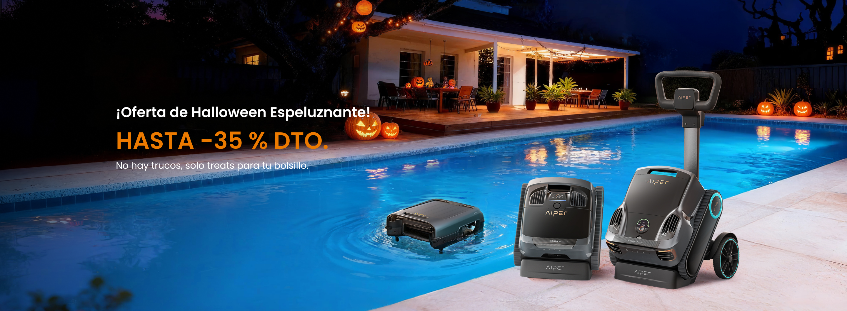 Aiper lanza ofertas de Halloween con descuentos de hasta el 35%