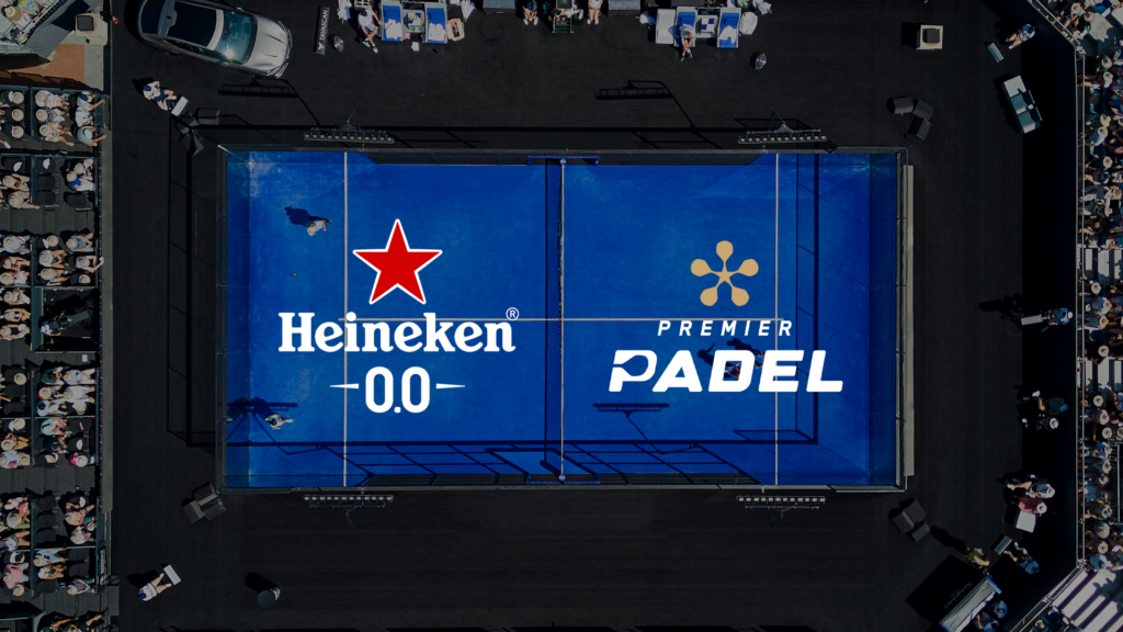 Heineken® 0.0 firma una asociación global con Premier Padel que marca su debut en el deporte de mayor crecimiento del mundo