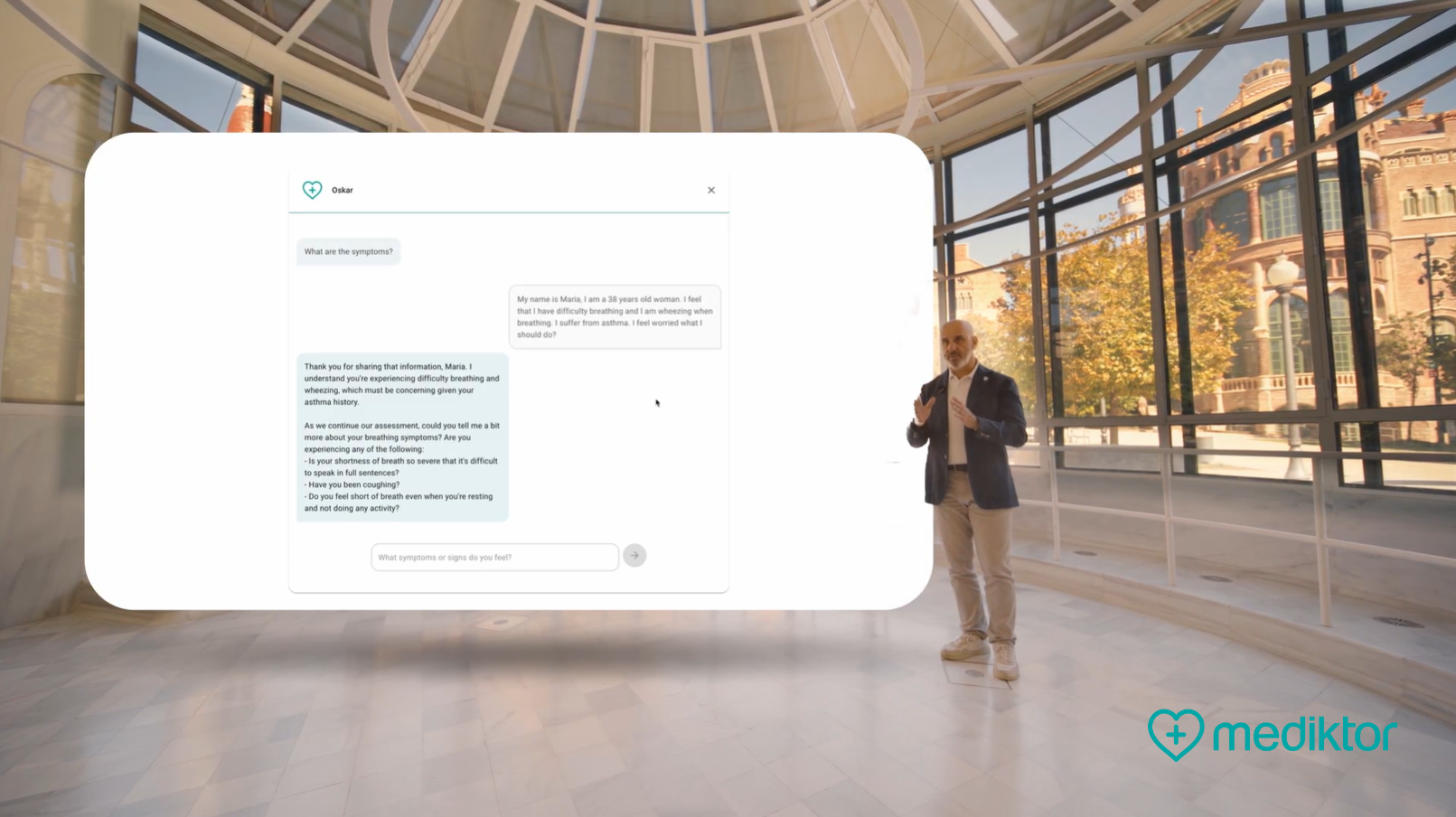Mediktor lanza AI Medical Agent: triaje digital “más humano” impulsado por la tecnología de Gen AI de AWS