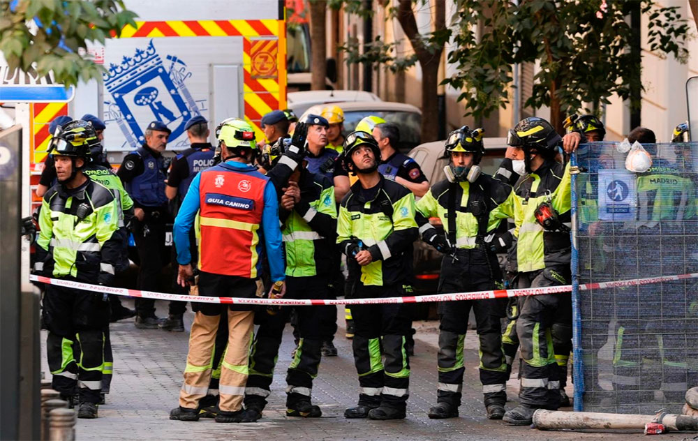 Almeida agradece el trabajo heroico de la misión rescate en el centro de Madrid 