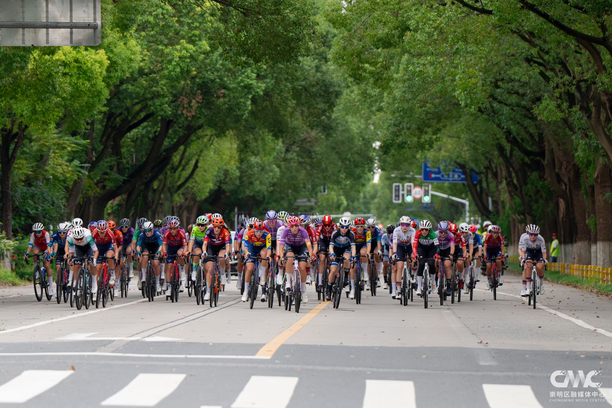 Chongming acoge la carrera ciclista femenina de élite, el Tour of Chongming Island