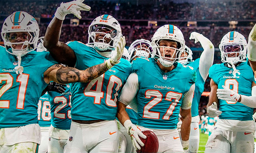 Los Dolphins conquistan el Bernabéu venciendo a los Commanders en la prórroga (16-13)