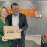 STIHL España recibe la visita de Elke Büdenbender, primera dama alemana
