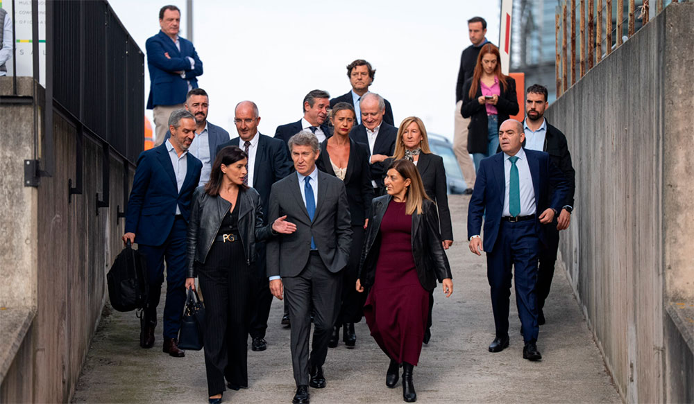 Todo el apoyo de Feijóo a María Guardiola, pleno respaldo a  Valencia y un plan de país de seguridad a los autónomos