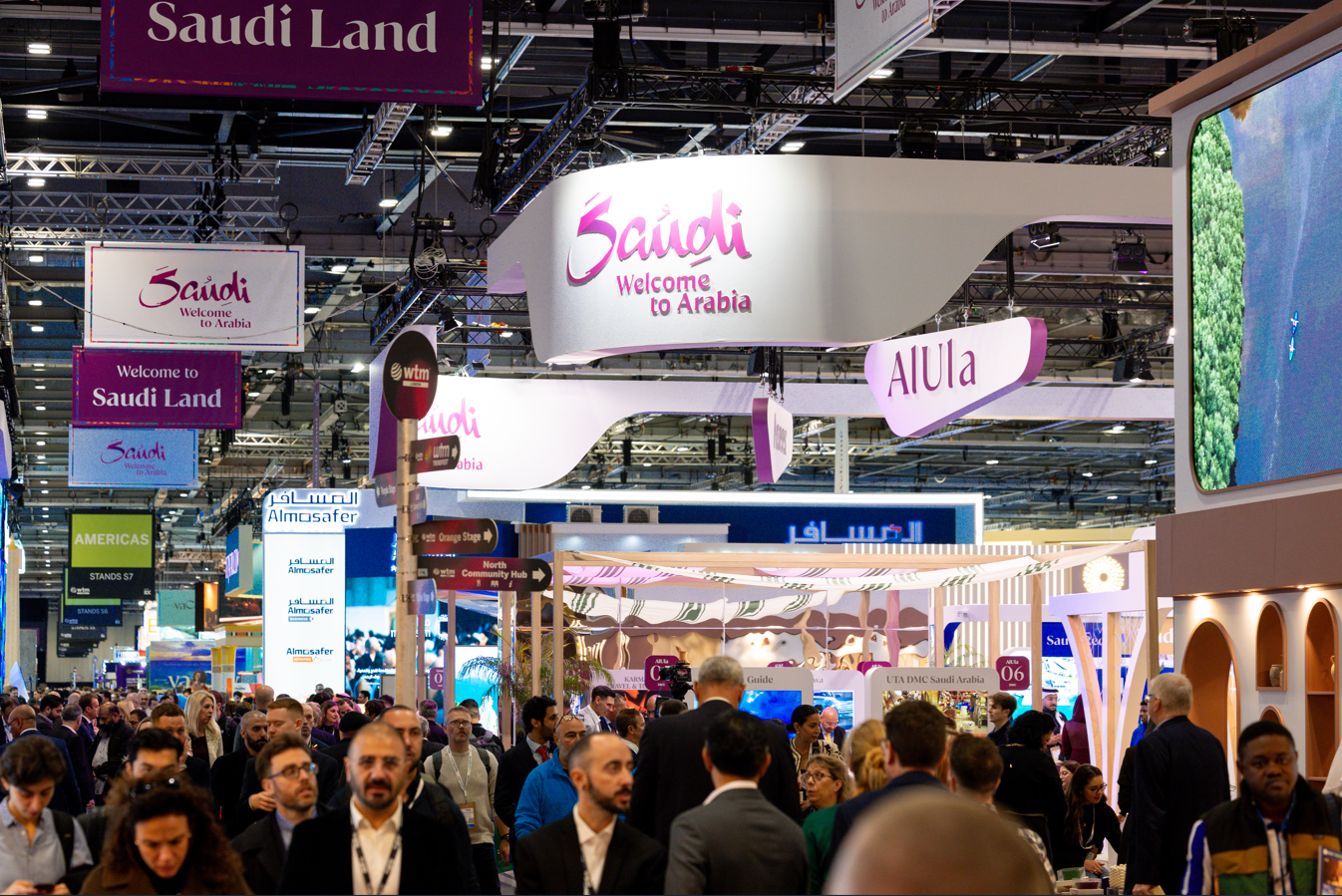El turismo saudí cautiva al público y refuerza las alianzas globales en la WTM 2025