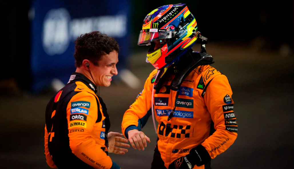 Piastri, Norris, Max, Russell, Antonelli y Hadjar, lucha total en  el Circuito de Losail