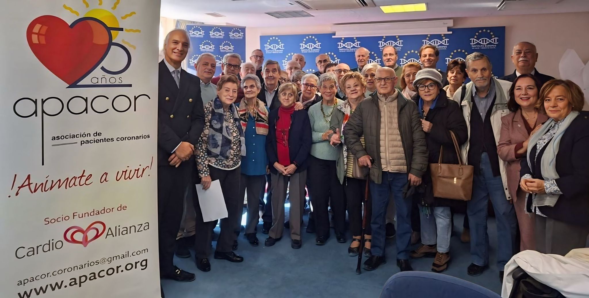 El doctor Manuel de La Peña, gurú de la longevidad, elegido por aclamación nuevo presidente de Apacor