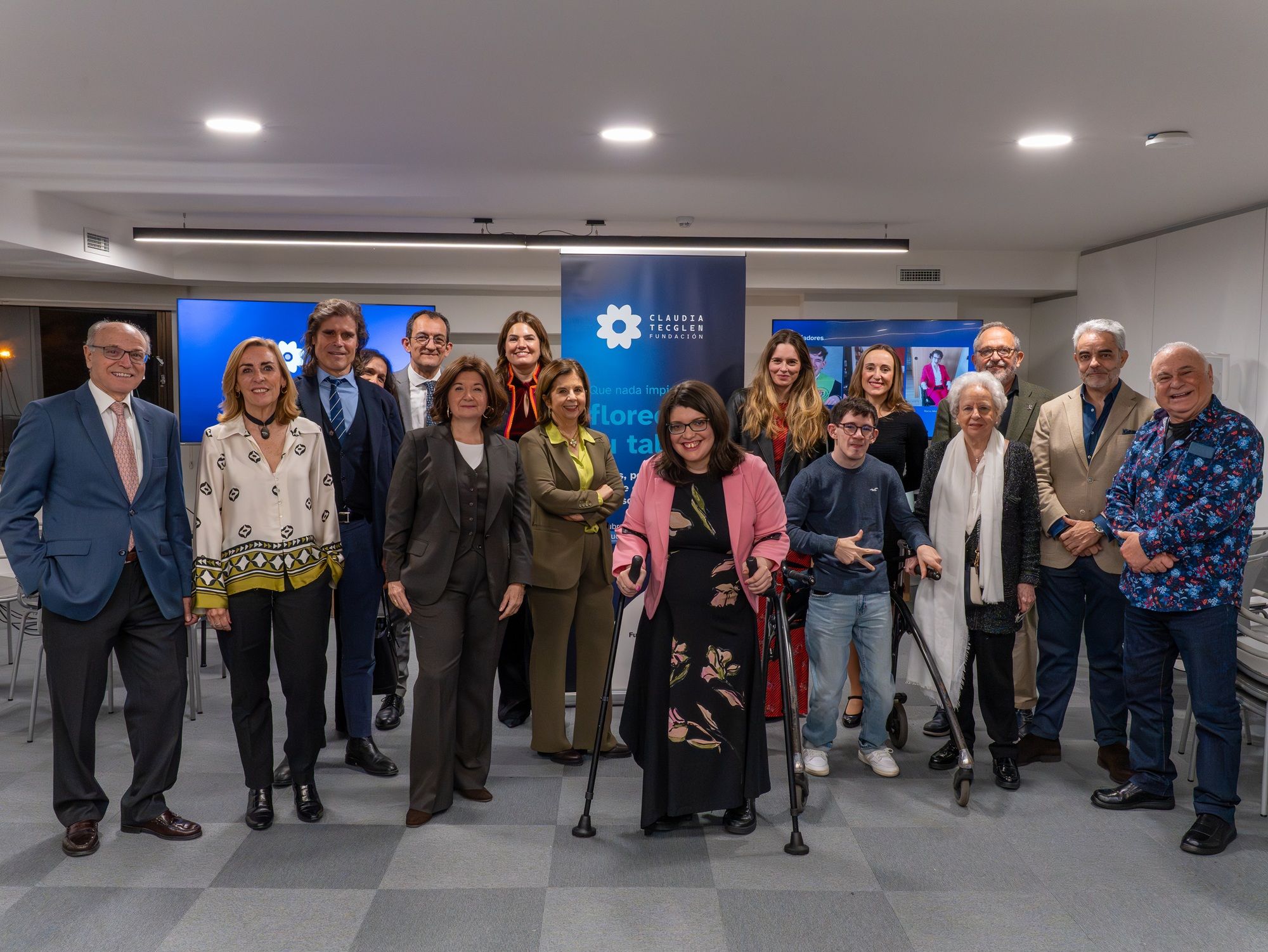 Quitarle poder a la discapacidad: la misión de la Fundación Claudia Tecglen, a la que se unen 130 líderes